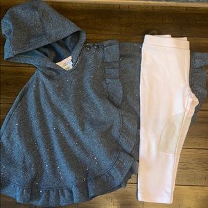 Toddler poncho & legging set